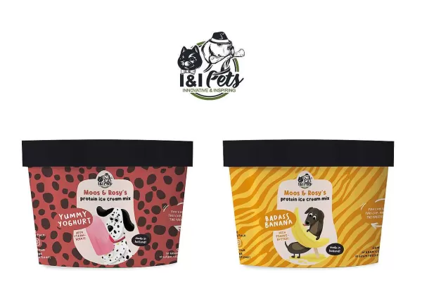 - Moos & Rosy'S - Protein Ice Cream Mix - Banana & Peanutbutter | I&I Pets Outlet