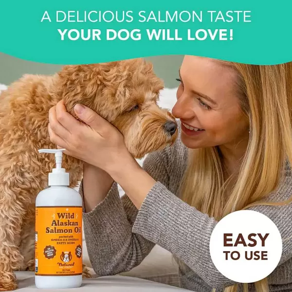 Wild Alaskan Salmon Oil | Natural Dog Company Outlet