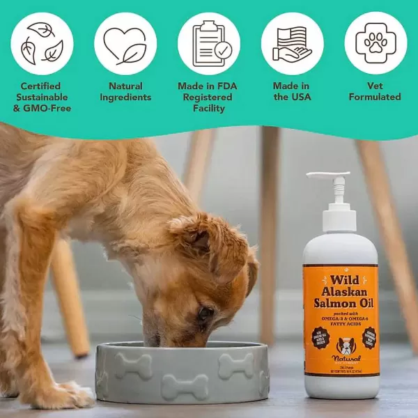 Wild Alaskan Salmon Oil | Natural Dog Company Outlet